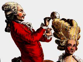 pelucas siglo XVIII francia polvo higiene