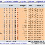 Cómo optimizar o reparar la base de datos por PhpMyAdmin