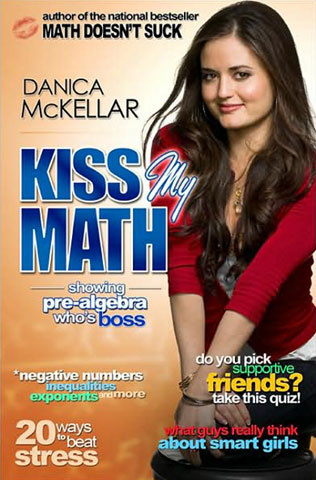 danica-mckellar-kiss my math showing prealgebra whos boss