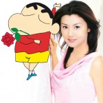 A Shin-chan le gusta Norika Fujiwara