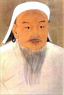 Genghis Khan kan temujin pintura