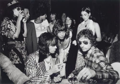 Bob Dylan Mick Jagger Bianca Keith Richards