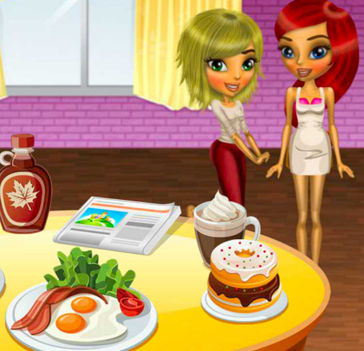 Juego en el desayuno perfecto