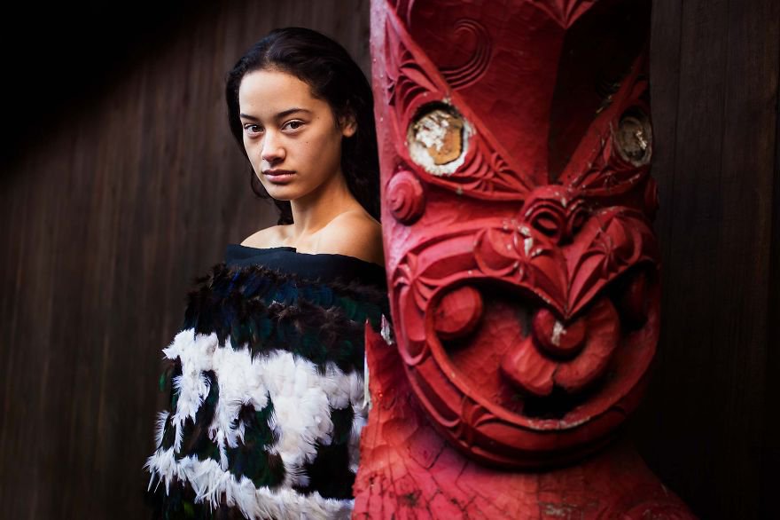 Mihaela Noroc templo maori nueva zelanda