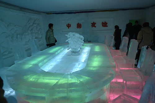 ville harbin-esculturas hielo
