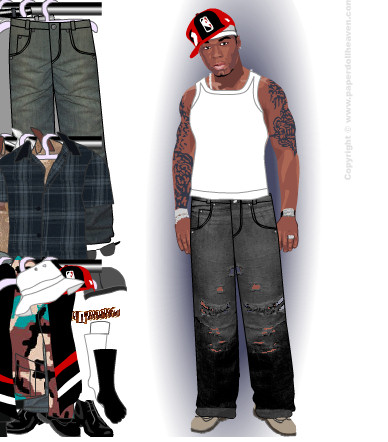 Juego de vestir al rapero de 50 Cent