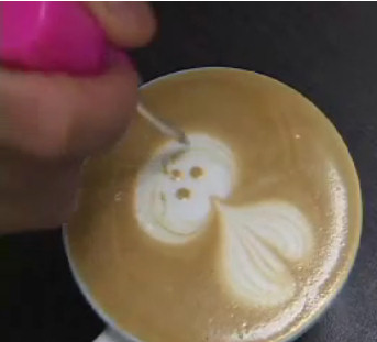 video arte cafe leche