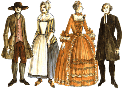 siglo xviii francia trajes