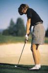 El genio aprovechado golf mujer