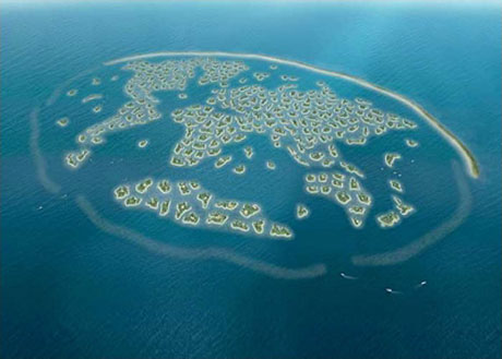 dubai the world islas mapamundi