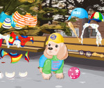 Juego de vestir al perro Cocker Spaniel vestir cocker spaniel