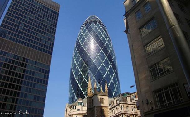 Gherkin Building London Reino Unido