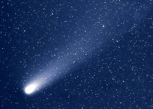 cometa halley fotografia
