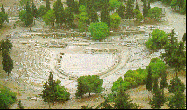 teatro dioniso acropolis construccion