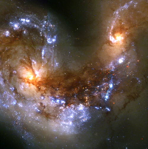 choque-galaxias-agujeros-negros