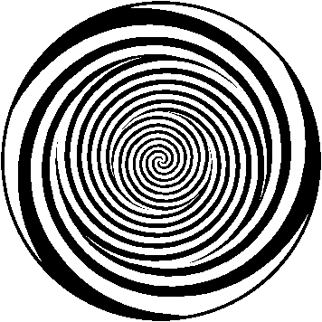 ilusiones opticas espiral giratoria