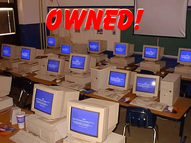 owned-ordenadores colgados windows pantallazo azul