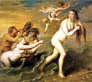 El nacimiento de Venus Cornelis de Vos 1636