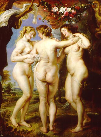 Las tres Gracias Peter Paul Rubens 1625 1630