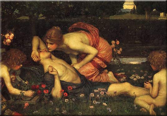 Venus Adonis waterhouse