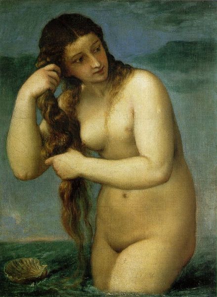 Venus Anadiomena Tiziano 1525