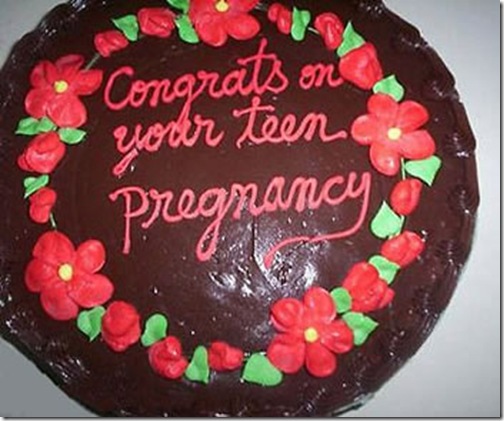 tartas raras originales felicidades embarazo