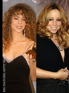 mariah carey comparacion anos