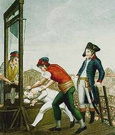 revolucion francesa guillotina