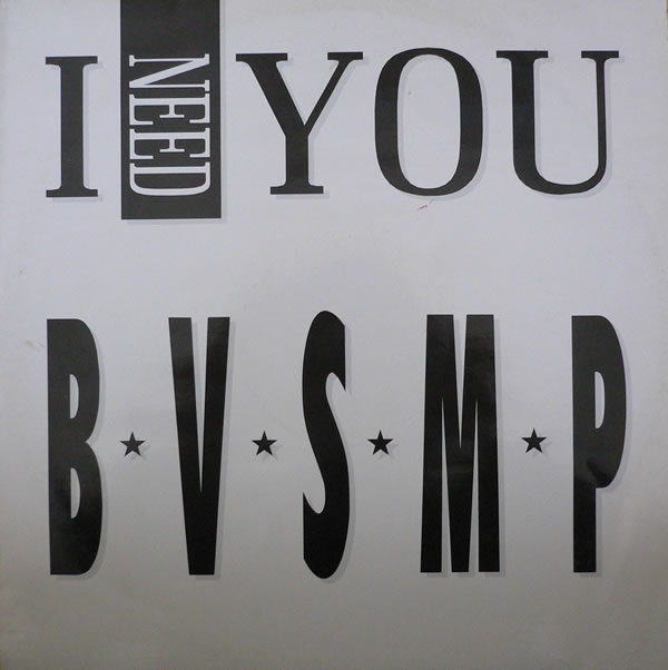 BVSMP i need you single