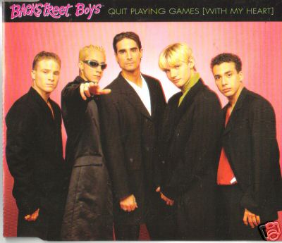 backstreet boys quit playing games with my heart