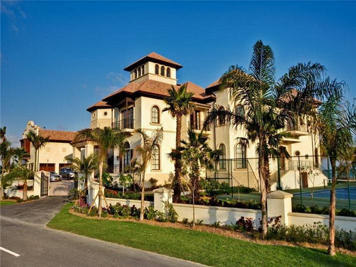 villa castillo caribe mansion lujo