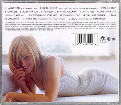 madonna something to remember cd mexico