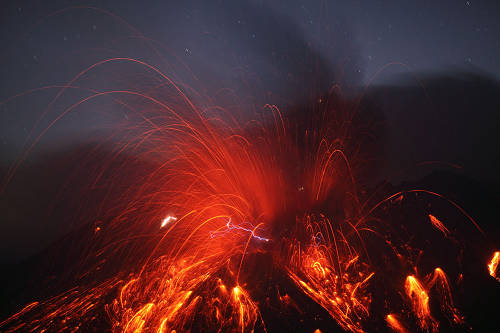 sakurajima 2010 erupcion volcan japon