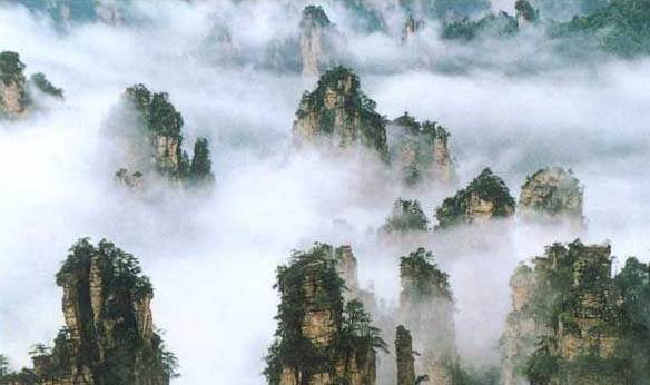 montanas china inspiracion avatar Hallelujah Zhangjiajie 