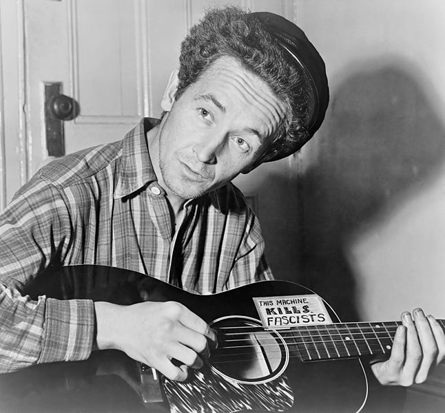 woody guthrie cantante singer
