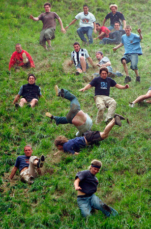 Gloucestershire "Cheese Rolling and Wake"