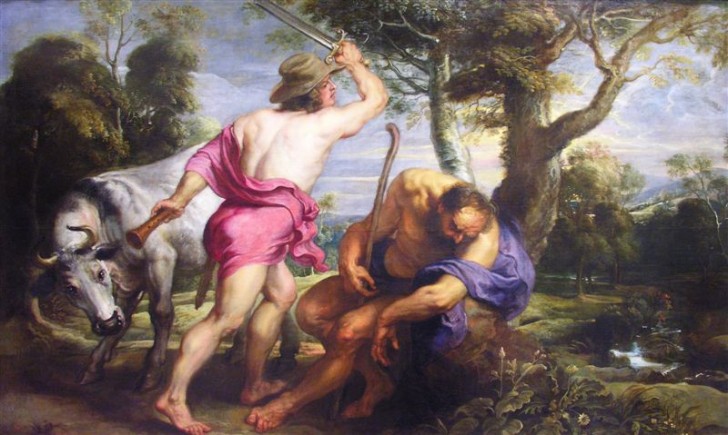 Mercurio y Argos Peter Paul Rubens 1636-1638 Museo del Prado