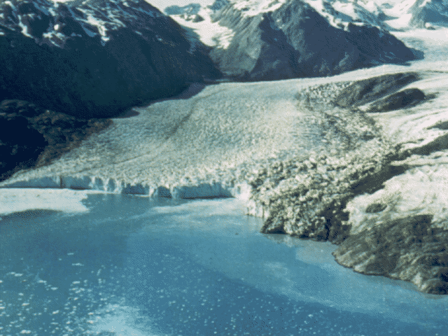 Muir Glacier glaciar 1971