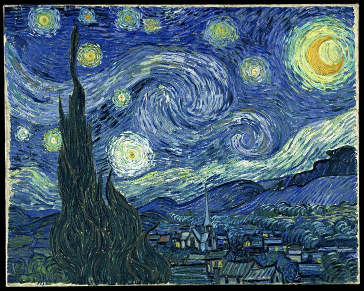 noche estrellada vincent van Gogh cuadro