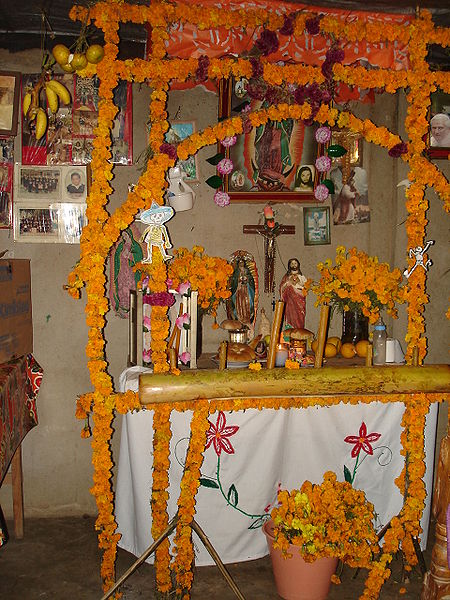 altar dia muertos mexico