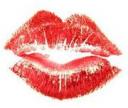 besos labios rojos