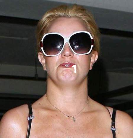 britney spears no make up ugly