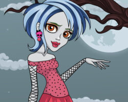 Juego de peluquería y maquillaje con Ghoulia Yelps juego-peluqueria-maquillaje-ghoulia-yelps