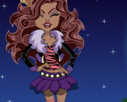 Juego de vestir a Clawdeen Wolf para una fiesta juego-vestir-fiesta-clawdeen-wolf