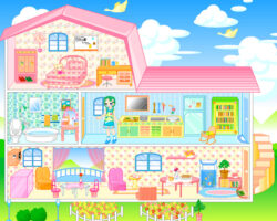 Decoracion casa Barbie
