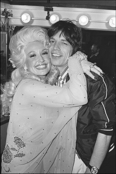 Dolly Parton Mick Jagger