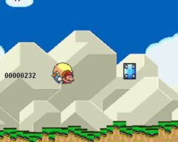 Super Mario World Cape Glide Super Mario World Cape Glide
