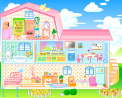casita munecas Barbie