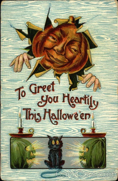 Ilustraciones antiguas Halloween 23