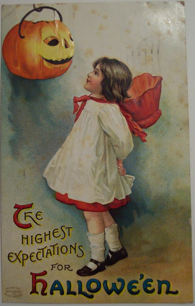 postales vintage Halloween 10